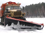Скоростной отвал для дорожной машины КДМ